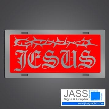 Christian License Plate